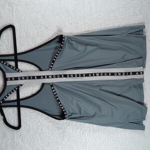 85-Under Armour Women's Blue Tank‎ Top